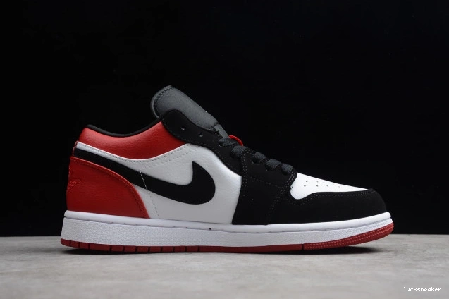 Reps LUCY 553558-116 1 Air Jordan Black Low Toe 0825